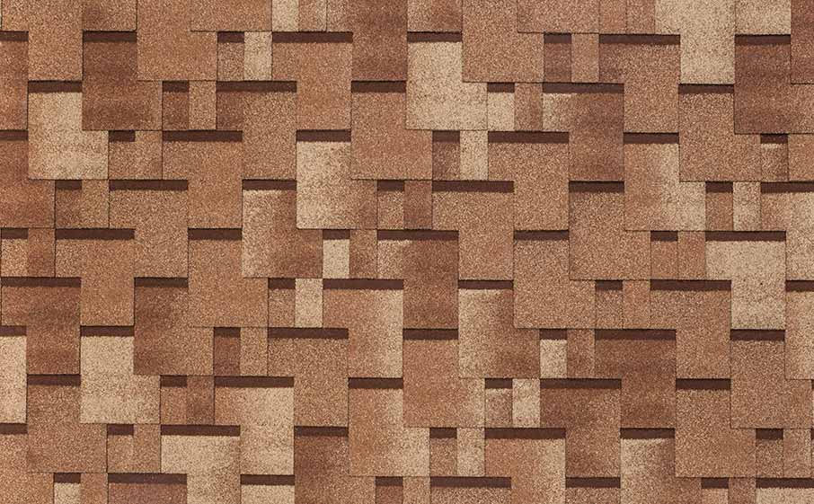 Гибкая черепица TEGOLA NOBIL TILE Акцент дерево